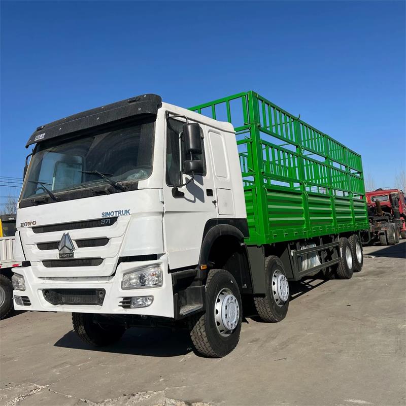 Använde 8x4 lastbil